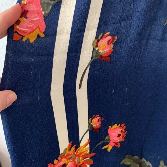 Zara Trafaluc Halter Neck Floral Midi Dress - Picture 10 of 15